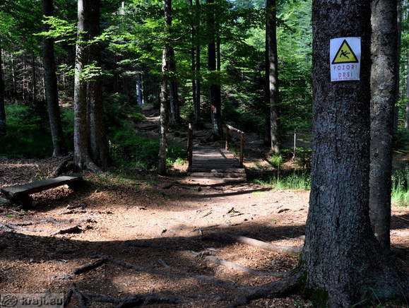 Rundweg zum Ort der letzten Schlacht des Pohorje-Bataillon
